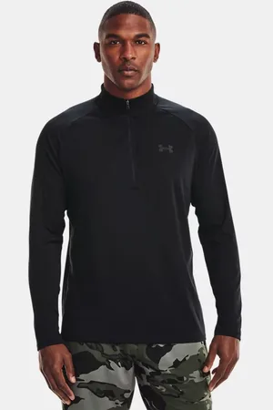 Under Armour ęska koszulka z długim rękawem i zapięciem na zamek do połowy długości UA Tech™ 3X