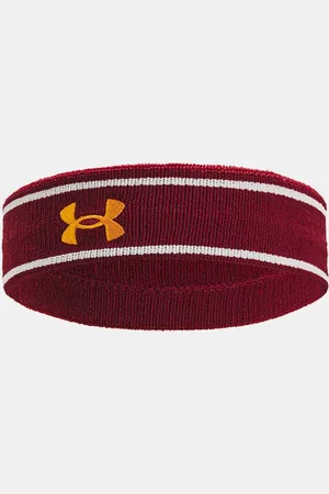 Under Armour Opaska uniseks UA triped Performance Terry W JEDNY ROZIARZE