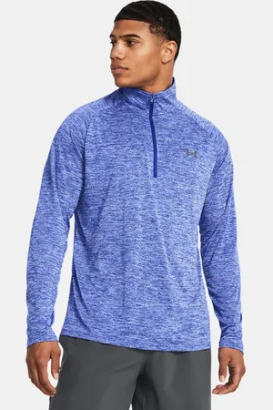 Under Armour ęska koszulka z długim rękawem i zapięciem na zamek do połowy długości UA Tech™ 3X