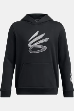 Under Armour Bluza chłopięca z kapturem Curry plash YG (149 - 160 cm)