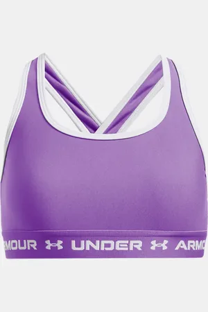 Under Armour Dziewczęcy biustonosz sportowy UA Crossback YG (149 - 160 cm)