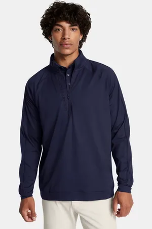 Under Armour Koszulka męska z zamkiem do połowy długości UA torm idlayer