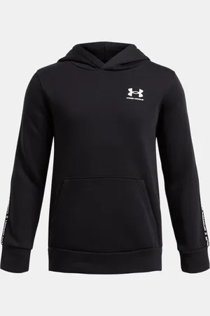 Under Armour Chłopięca bluza z kapturem UA Icon Fleece Taping YG (149 - 160 cm)