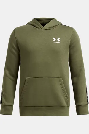 Under Armour Chłopięca bluza z kapturem UA Icon Fleece Taping YG (149 - 160 cm)