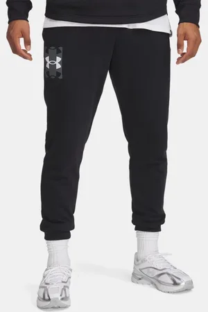 Under Armour Joggery męskie UA Rival Terry ogo