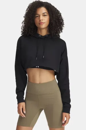 Under Armour Damska bluza z kapturem UA Icon Terry Crop