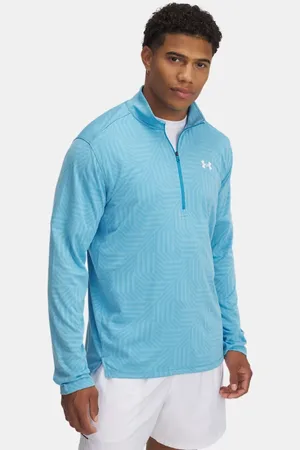 Under Armour Koszulka męska UA Tech™ Vent Geotessa z zamkiem ½