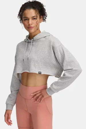 Under Armour Damska bluza z kapturem UA Icon Terry Crop