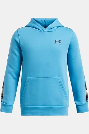 Under Armour Chłopięca bluza z kapturem UA Icon Fleece Taping YG (149 - 160 cm)