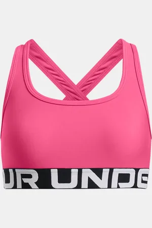 Under Armour Dziewczęcy biustonosz sportowy UA Crossback YG (149 - 160 cm)