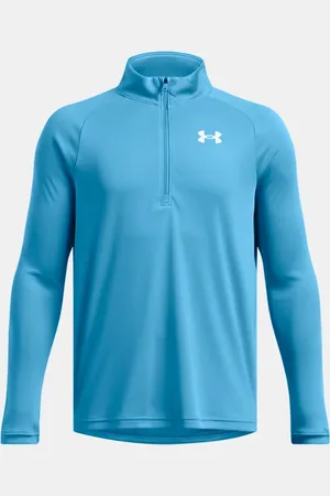 Under Armour Chłopięca koszulka z zamkiem do połowy długości UA Tech™ 2.0 YG (149 - 160 cm)