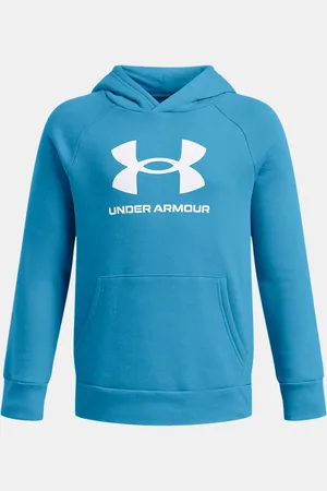 Under Armour Bluza chłopięca z kapturem UA Rival Fleece Big ogo YG (149 - 160 cm)