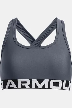 Under Armour Dziewczęcy biustonosz sportowy UA Crossback YG (149 - 160 cm)