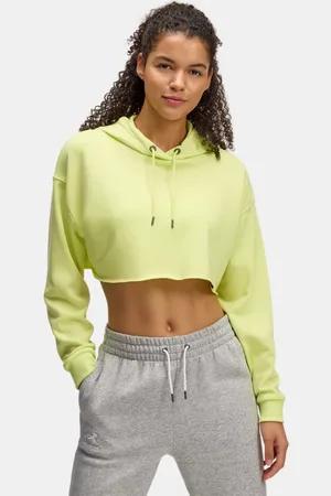 Under Armour Damska bluza z kapturem UA Icon Terry Crop