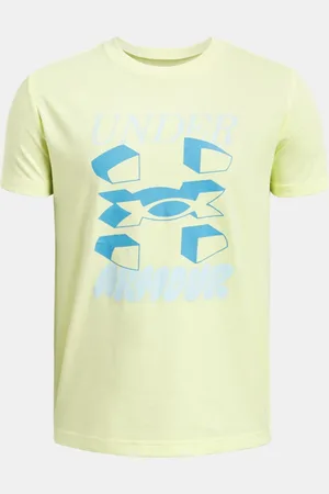 Under Armour Chłopięca koszulka z krótkim rękawem UA plit Big ogo YG (149 - 160 cm)