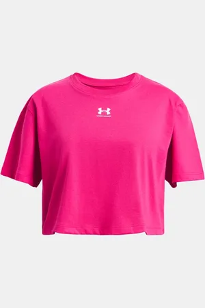 Under Armour Koszulka dziewczęca z krótkimi rękawami UA Rival YG (149 - 160 cm)
