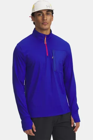 Under Armour Bluza męska z zapięciem na krótki zamek UA aunch Trail