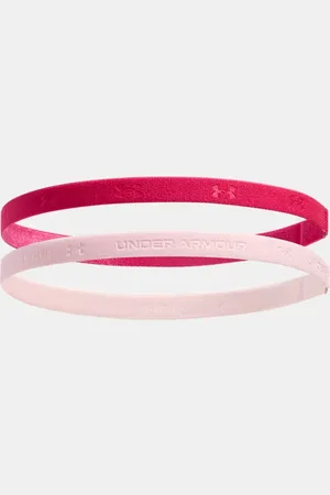 Under Armour Damskie regulowane miniopaski na głowę UA — 2 sztuki W JEDNY ROZIARZE