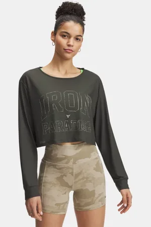 Under Armour Koszulka damska z długimi rękawami Project Rock Iron Paradise