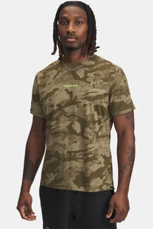 Under Armour ęska koszulka z krótkimi rękawami Project Rock Iso-Chill 3X