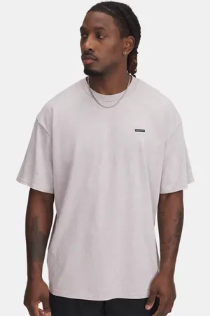 Under Armour ęska koszulka z krótkimi rękawami UA Heavyweight Oversized ogo Wash 3X