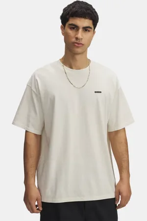 Under Armour ęska koszulka z krótkimi rękawami UA Heavyweight Oversized ogo Wash 3X