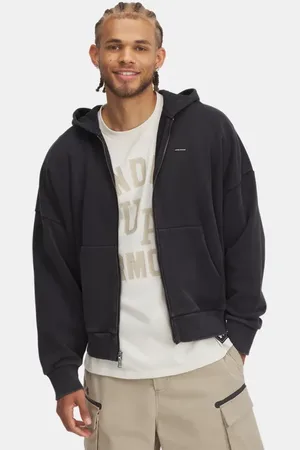 Under Armour Bluza męska z zamkiem na całej długości UA Icon Heavyweight Fleece Wash