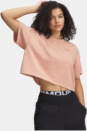 Under Armour Damska koszulka z krótkimi rękawami UA Heavyweight Wash