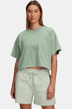 Under Armour Damska koszulka z krótkimi rękawami UA Heavyweight Wash