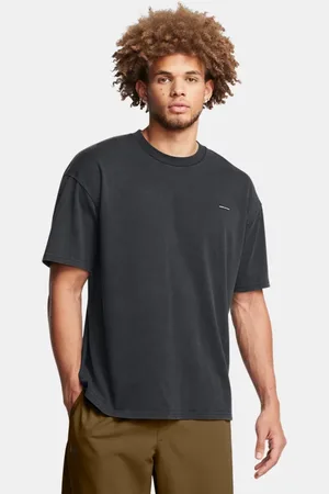 Under Armour ęska koszulka z krótkimi rękawami UA Heavyweight Oversized ogo Wash 3X