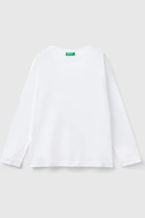 Benetton Cotton Crew Neck T-shirt