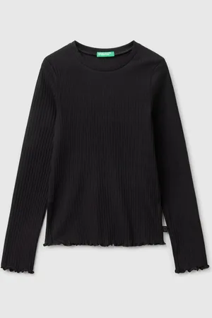 Benetton Slim Fit Stretch Cotton T-shirt