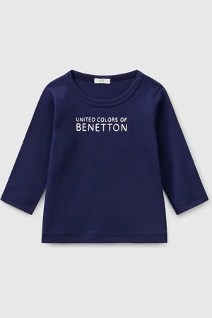 Benetton Long Sleeve Cotton T-shirt