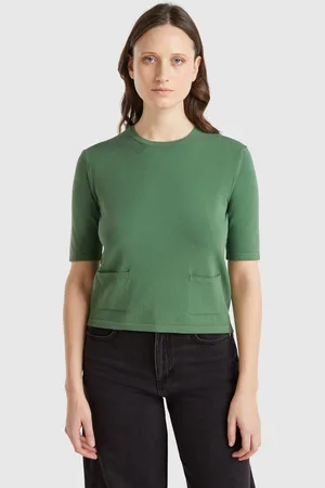 Benetton Short Sleeve Sweater