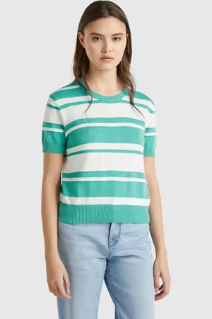 Benetton Striped Sweater
