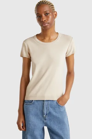 Benetton Short Sleeve Sweater