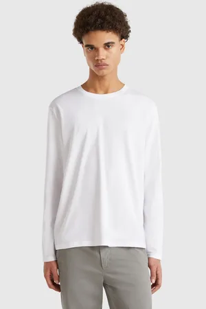 Benetton Long Sleeve Pure Cotton T-shirt