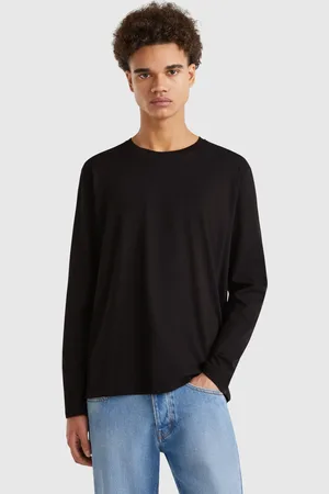 Benetton Long Sleeve Pure Cotton T-shirt