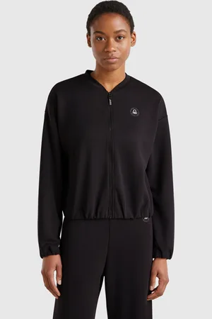 Benetton Modal® Zip-up Sweatshirt