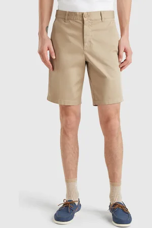 Benetton Chino Bermudas In Stretch Cotton