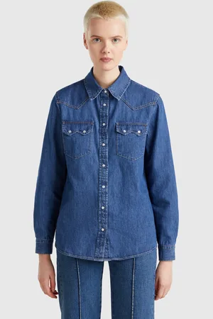 Benetton Western Denim Shirt