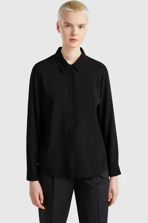 Benetton Regular Fit Viscose Shirt