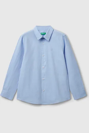 Benetton Classic Shirt In Pure Cotton