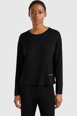 Benetton Long Sleeve T-shirt In Stretch Modal®