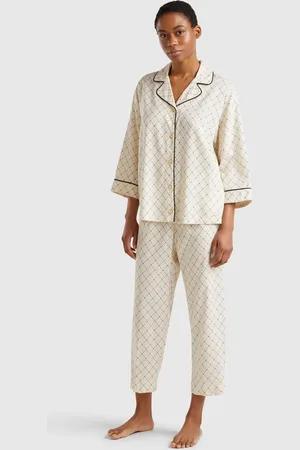 Benetton Flowy Pyjamas With Print