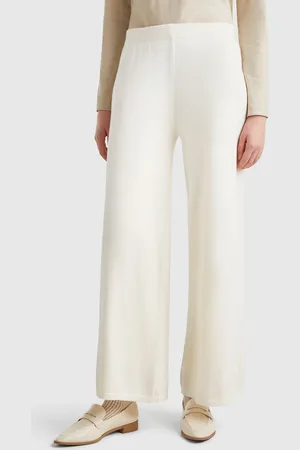 Benetton Wide Knit Trousers