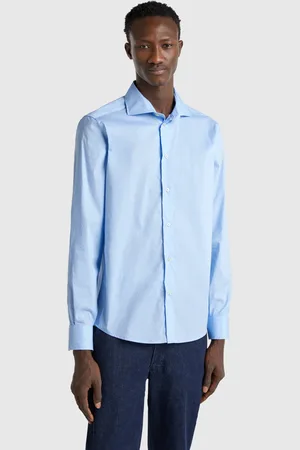 Benetton Patterned Slim Fit Shirt