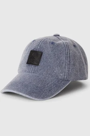 Benetton Baseball Hat With Logo Patch
