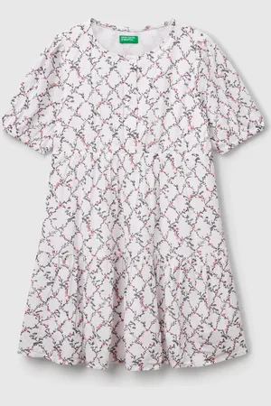 Benetton Flowy Floral Dress