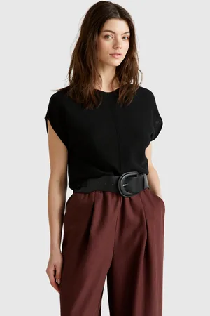 Benetton Sweater In Cotton And Linen